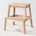 Tabouret Step avec couleur naturelle en Acacia